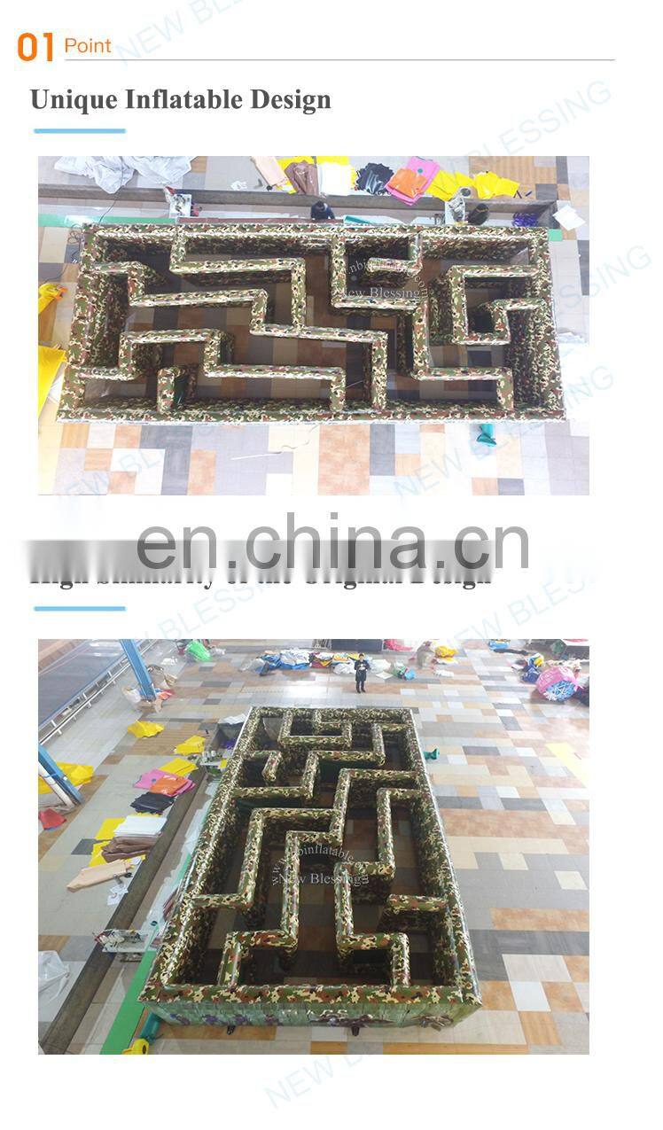 New inflatable portable laser obstacle course cs maze for sale