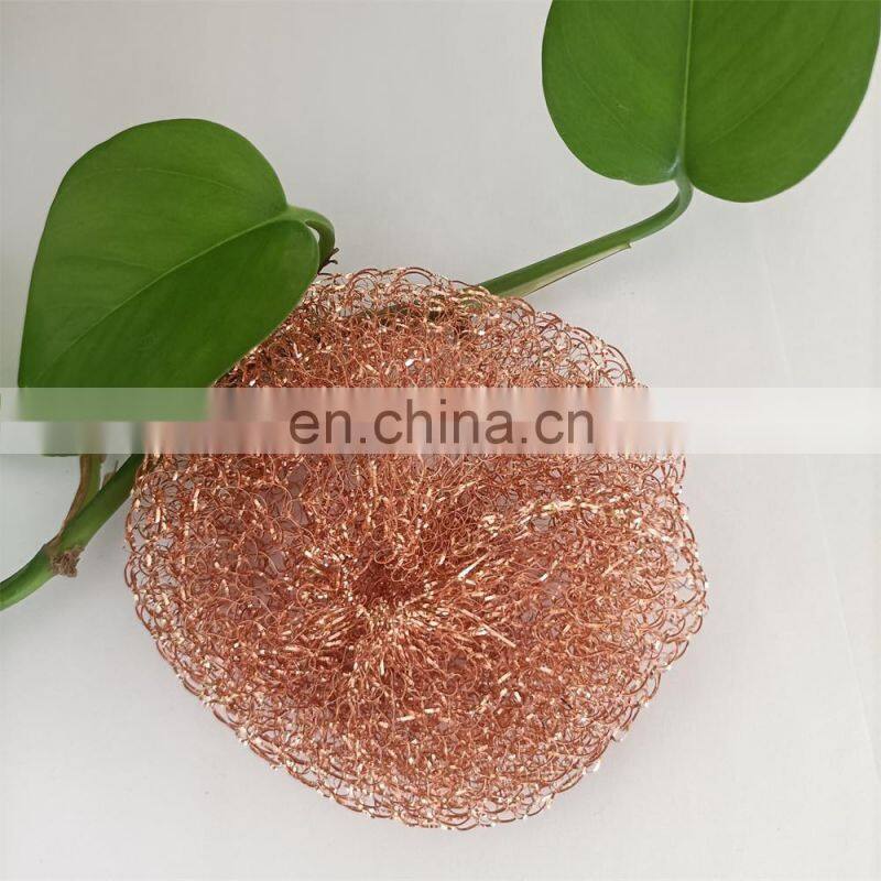 15g galvanized steel metal mesh scourer stainless steel weaving cleaning ball