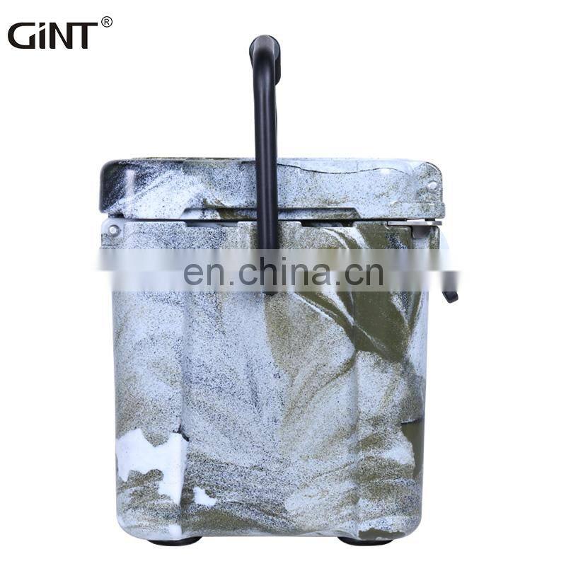 GiNT 20QT Wholesale Cheap Price Rotomolded Ice Chest Camouflage Printing Ice Cooler Boxes for Sale