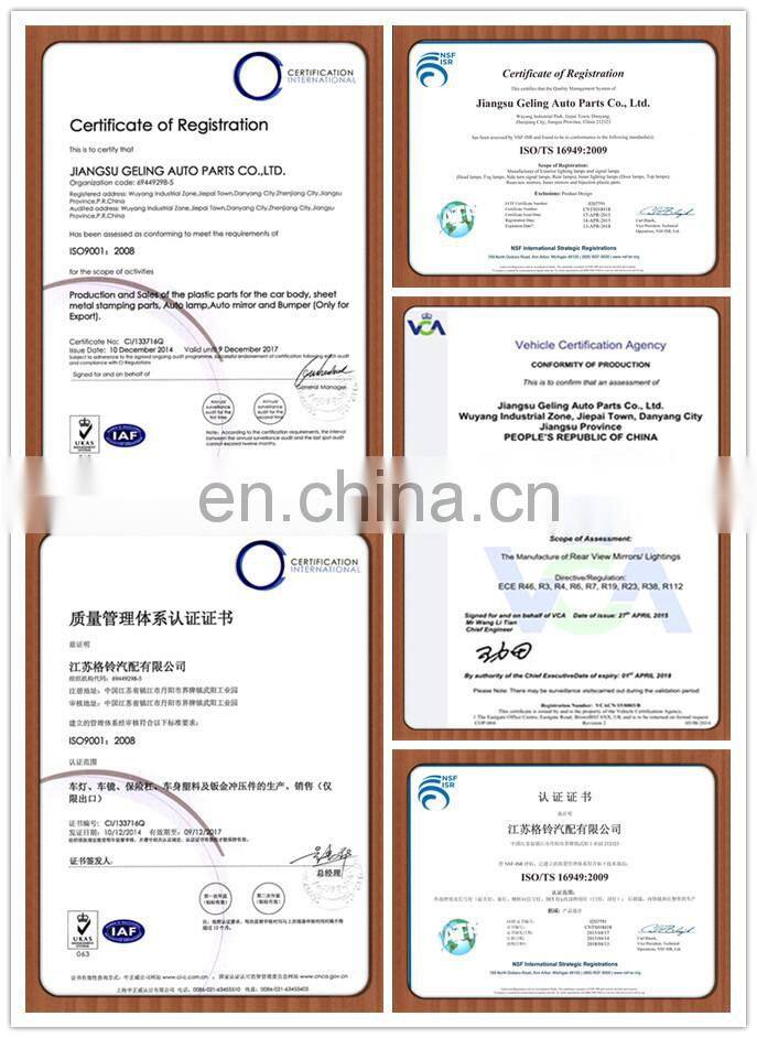 High Quality Auto Mirror With LED For Lifan X60 Series