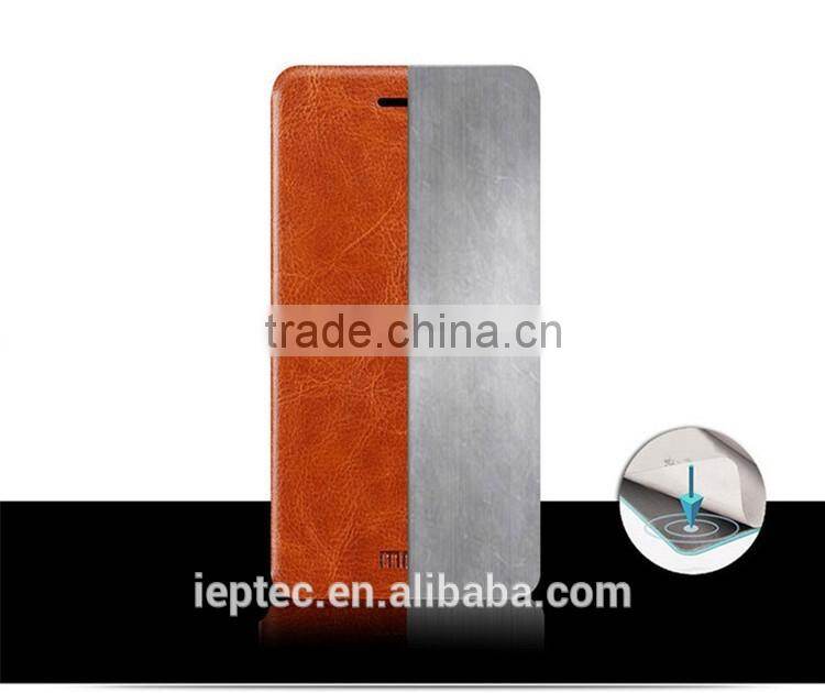 MOFi Case Housing for HTC One ME, Mobile Phone Coque Flip Leather Back Cover for HTC OneME