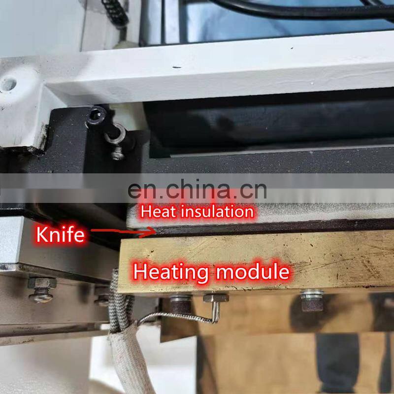 Automatic zipper cutter machine