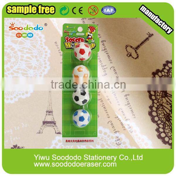 Mini Colorful Rubber Basketball Eraser