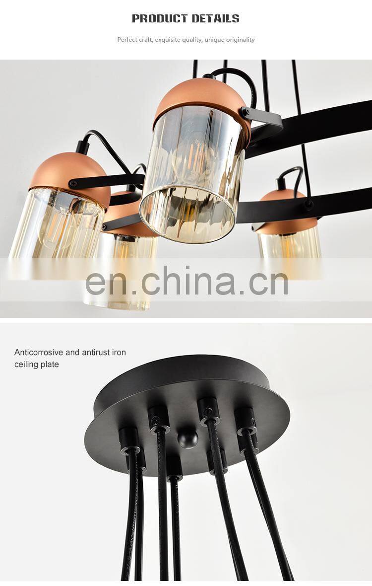 HUAYI New Model Simple Style Modern E14 Bulb 300w 480w Living Room Bedroom Indoor Pendant Light