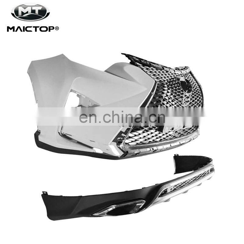 Maictop Body Kit Front Bumper Face Kit for RAV4 2018 New Model