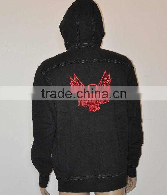 Full zip fleece hoodies sweater