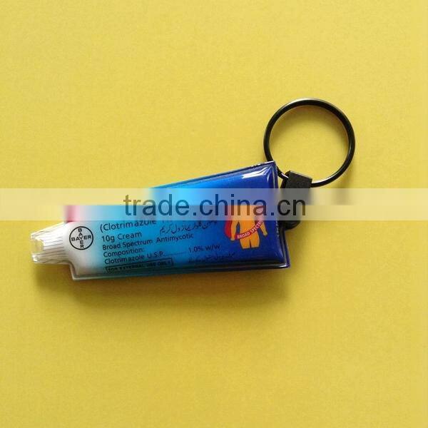 2014 Cheap Promotional Custom Led PVC Keychain,PVC Led Keychain,Led PVC Keyring Supplier