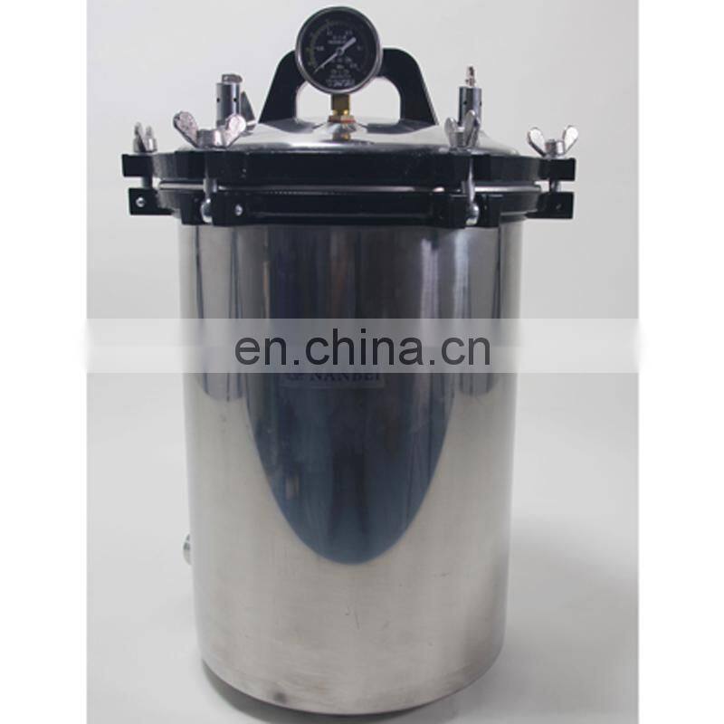 Medical automatic portable steam sterilizer autoclave for sale