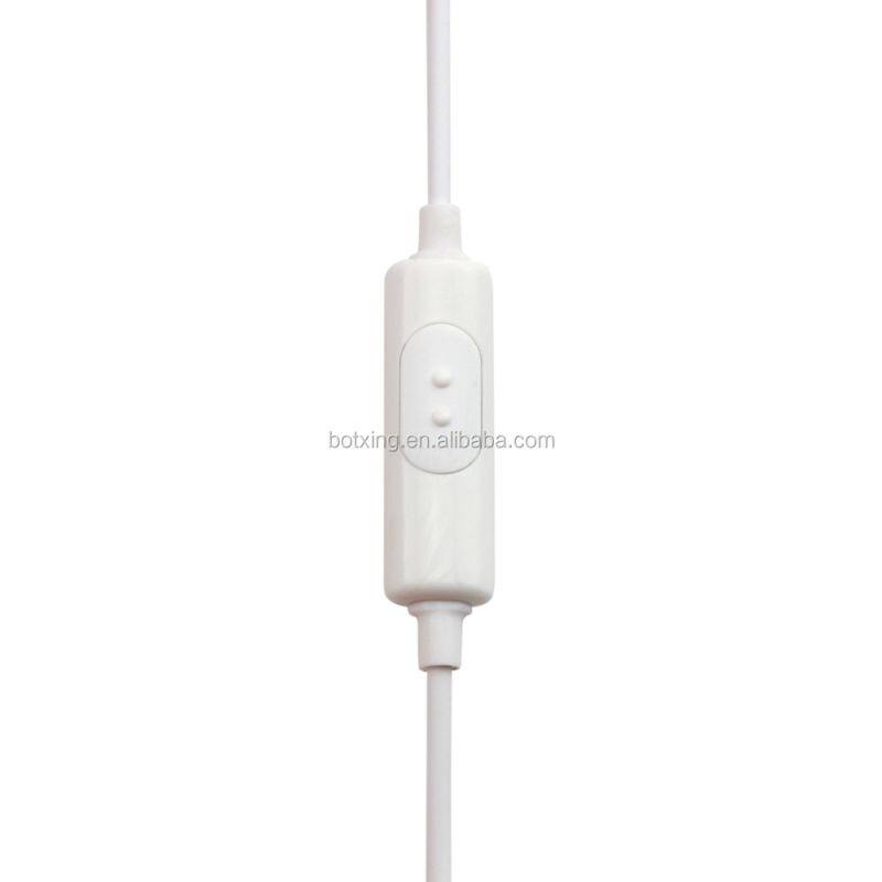 2017 new product metal earphones made in Chinese factory