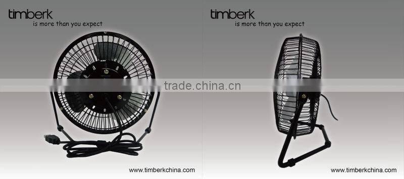 High quality metal DC usb fan 6 inch