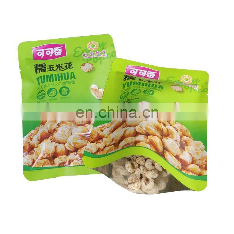 Food mylar biscuits packaging pouch plastic aluminum foil snack sealing bag flexible potato chips packaging sachets