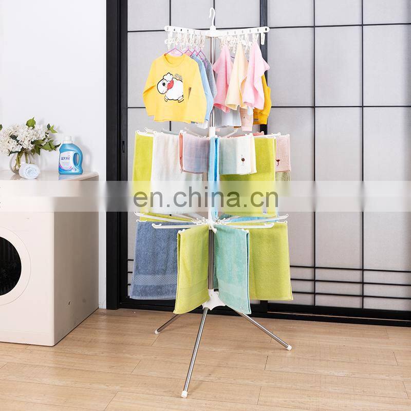 China Factory stand up stainless steel towel rack multi rods