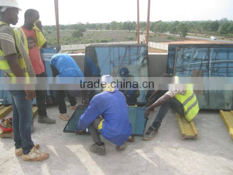 Low cost prefab steel glass dome