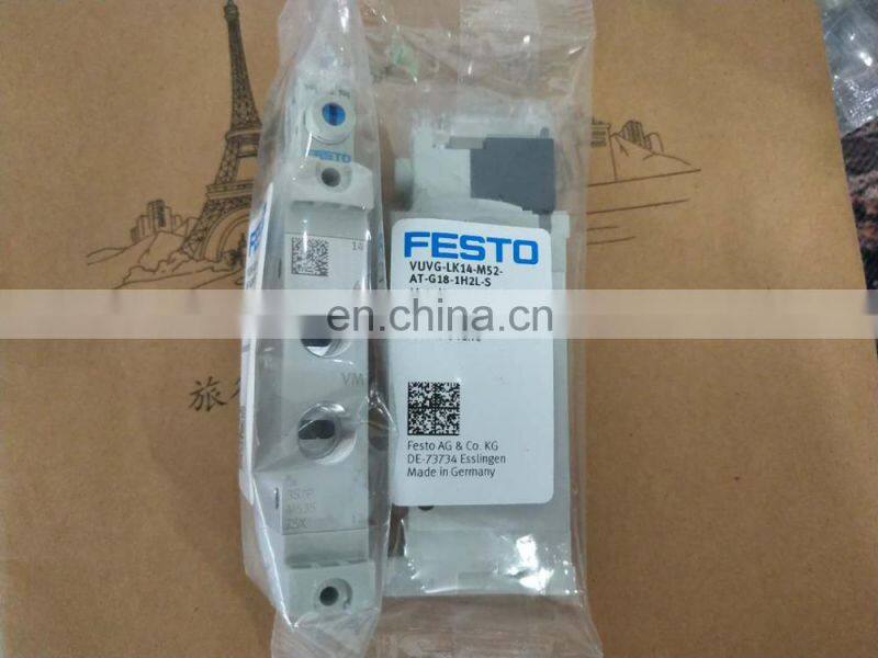 Brand New Festo Solenoid valve selenoid valve cpe18-m1h-5/3g-1/4 - festo 573476 VUVG-B14-T32C-AZT-F-1T1L in stock