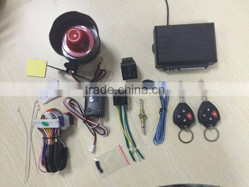 2016 High quality one way Vehicle Alarm System Specially designed for Mid-East Market alarm systems for cars