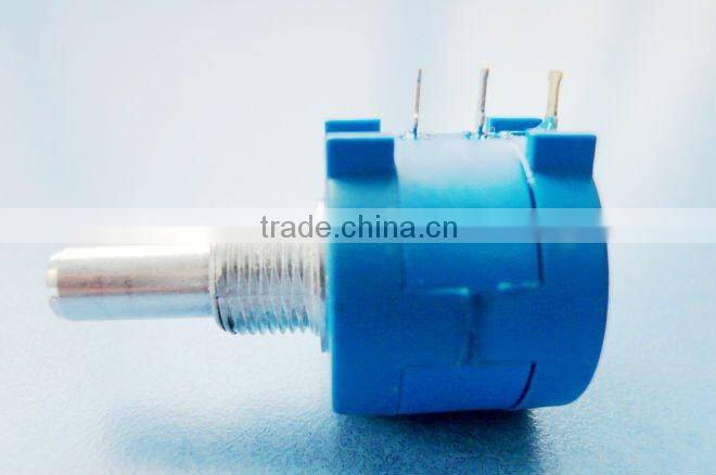 Aluminum Shaft,Aluminum Bush,WXD 3590 Precision wire-wound Potentiometer
