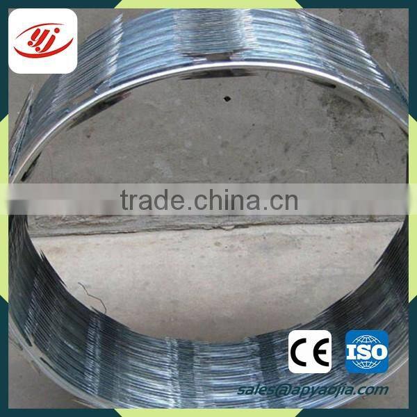 Cross Type Razor Barbed Wire Mesh