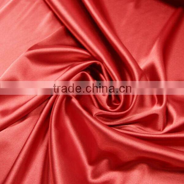 wholesale satin fabric/polyester satin for dress