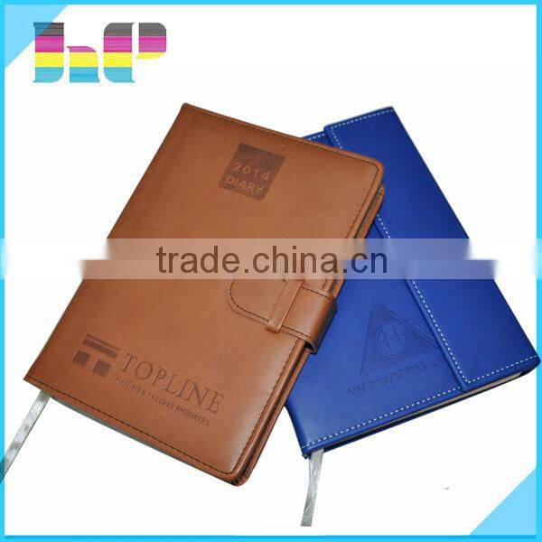 Shenzhen OEM factory leather hot foil book print