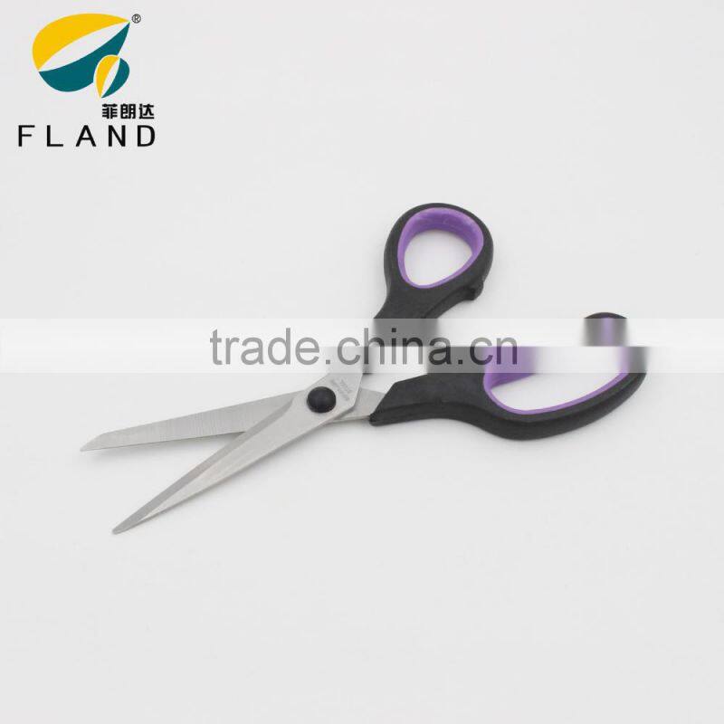 YangJiang Factory price Office Scissors with TPR Soft Handle student scissors set
