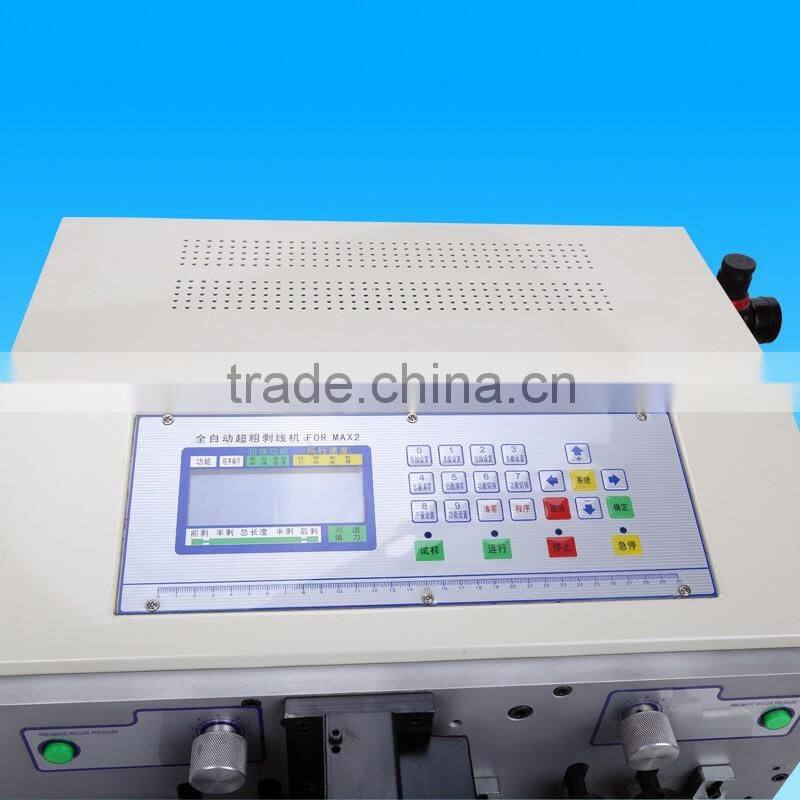 Ultra-thick cable cutting wire peeling machine