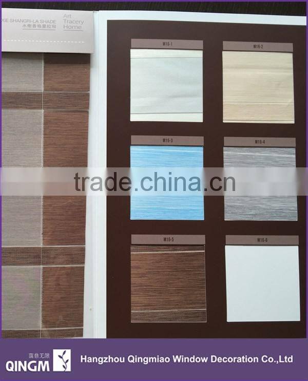 WATER FALL VERMAN SHANGRI LA BLINDS TRIPLE SHADES FOR WINDOW CURTAIN
