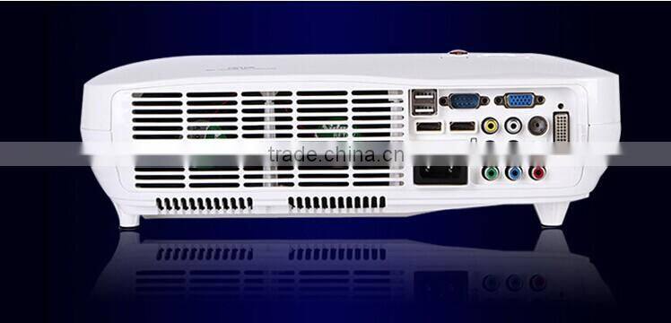 1080P 3 LCD 3 Led Mini Projector New 3D home cinema theater !Wireless connect to iPhone/iPad multimedia video projector