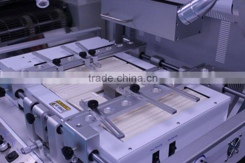 Semi-automatic CCD camera optical alignment BGA rework station