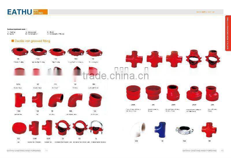 ULFM certificates ductile iron pipe fittings