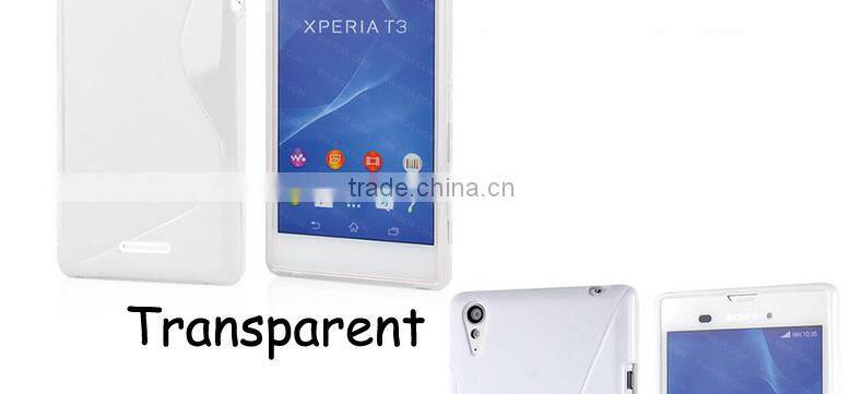 Wholesale Premium Ultra Thin Tpu Case For Sony Xperia T3 Back Cover cheap tpu back cover for Sony Xperia T3