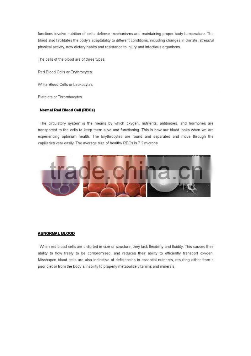 Live Blood Test machine/Live Blood Screening machine