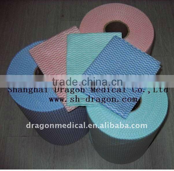 spunlace roll, dipping non-woven