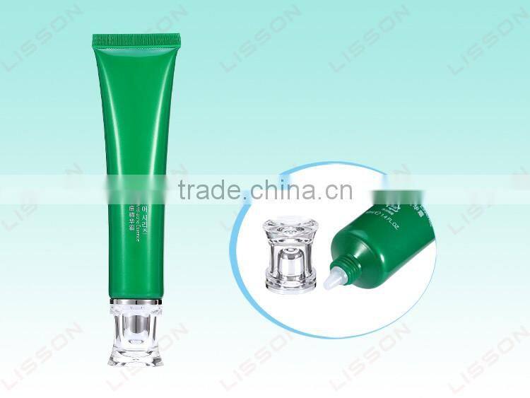 D25 15ml-50ml Cosmetic Tube with Special Transparent Acrylic Cap