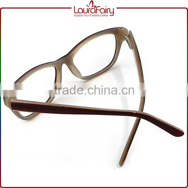 Laura Fairy Fast Delivery 2016 New Model Wholesale Acetate Two Tone Optical Frame
