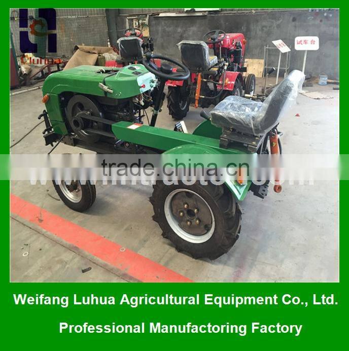 Four wheel LHT 15HP mini tractor for farm with lowest price