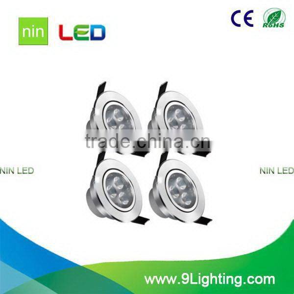 Economic hot selling led downlight flat