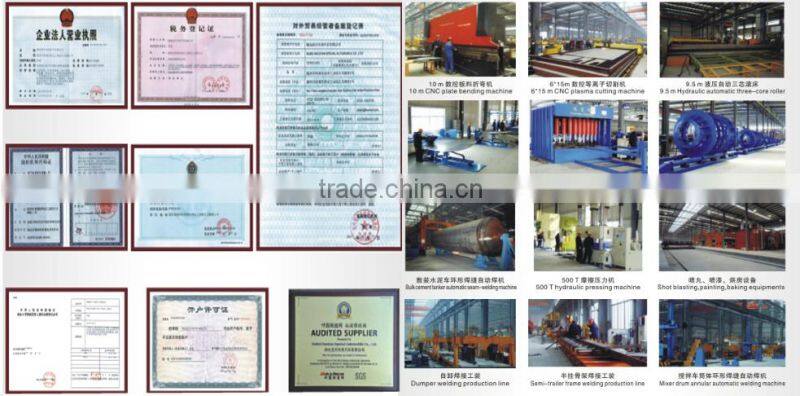 20 feet container transporting semi trailer