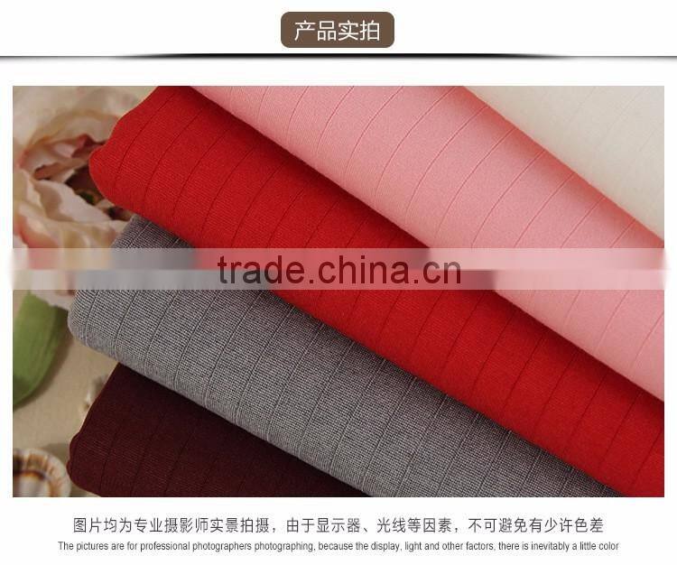 Striped Jersey Knit Fabric