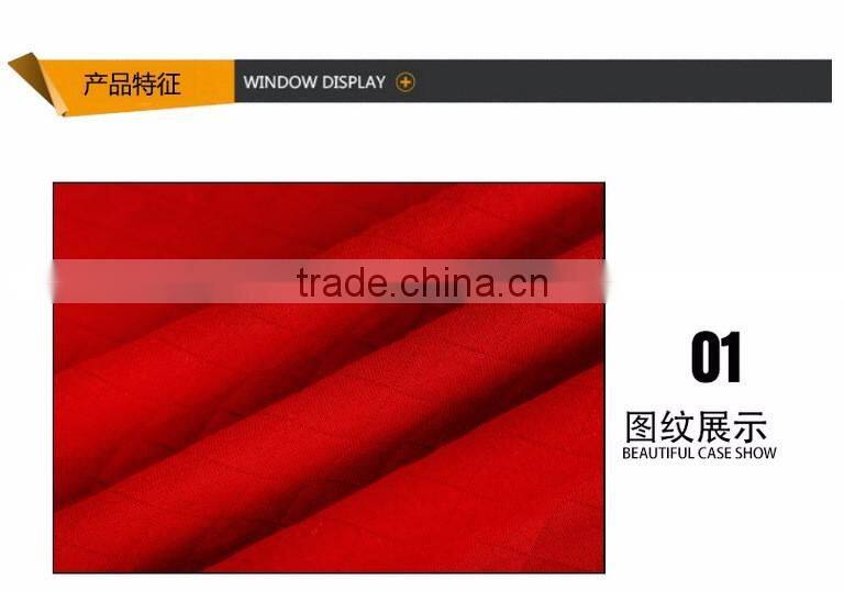 polyester cotton jacquard fabric air layer fabric scuba fabric