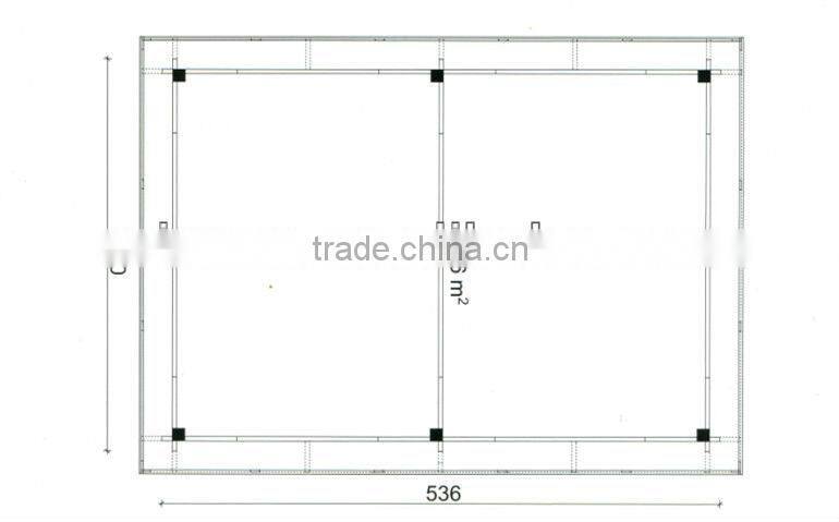 morden wooden garage