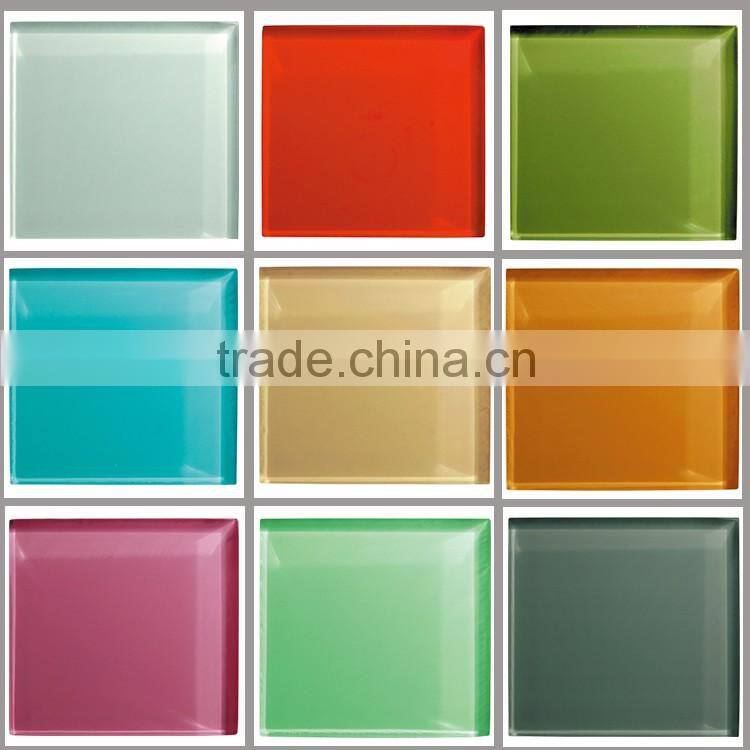 Shanghai China Supplier BJD Solid Color Glass Mosaic Tile