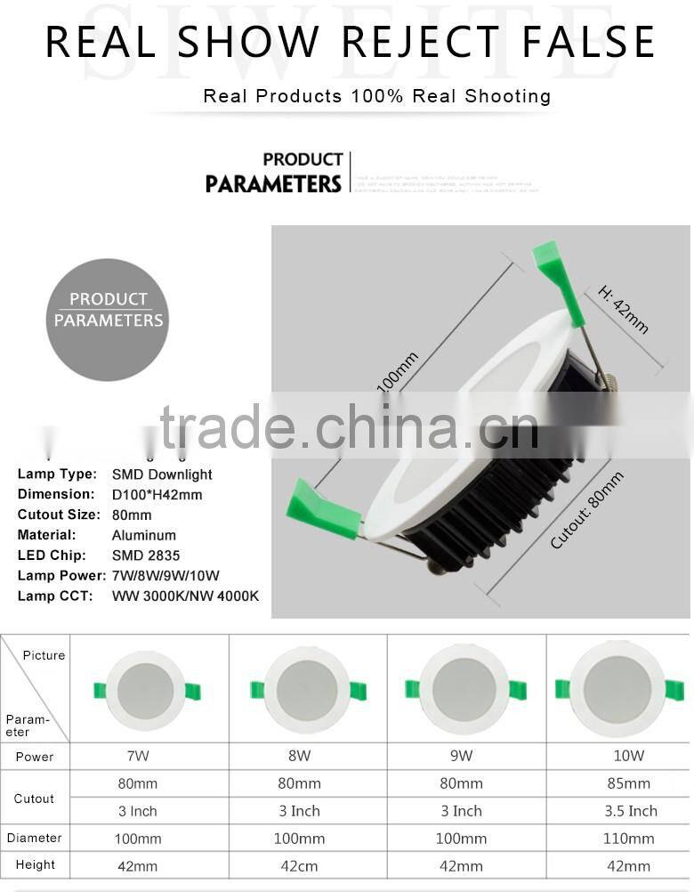 SAA Approved 10W 13W LED Downlight LED Light Downlight Downlight LED