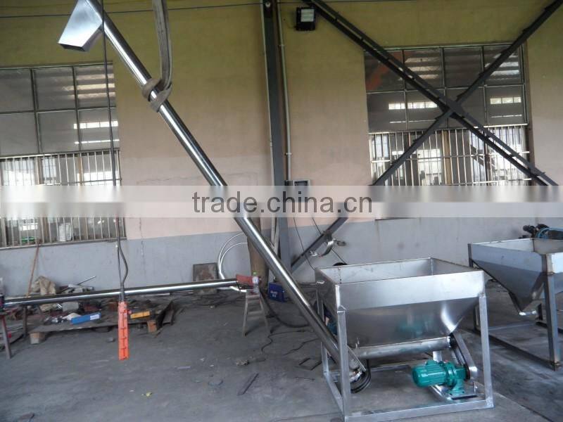 Automatic screw conveyor for coffee powder