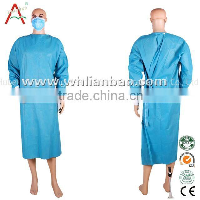 sms white coverall waterproof disposable coverall