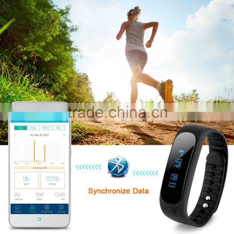 New product China supplier intelligent health tracker bluetooth bracelet review