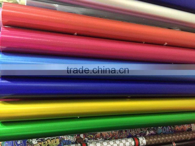 Best selling chrome brushed 1.52*20m with air bubble free