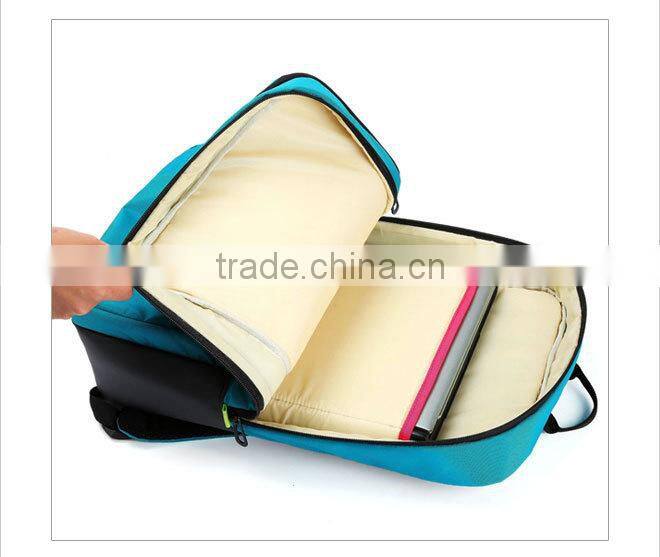 HIGH Quilted PU Detachable Laptop Backpack School Backpack Bag and Handbag