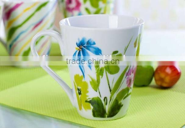 Hot selling creative Ceramic coffee cup set, porcelain tea cup