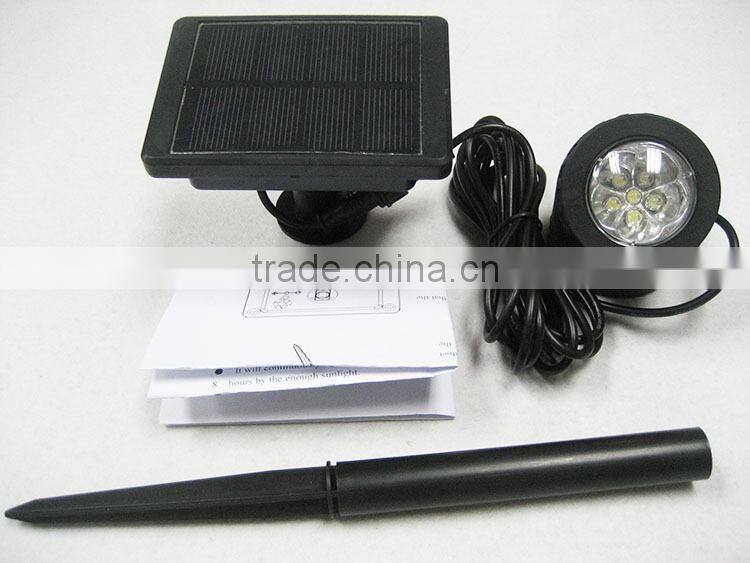 IP68 Waterproof Led Solar Garden Light High Efficiency Solar Led Garden Light