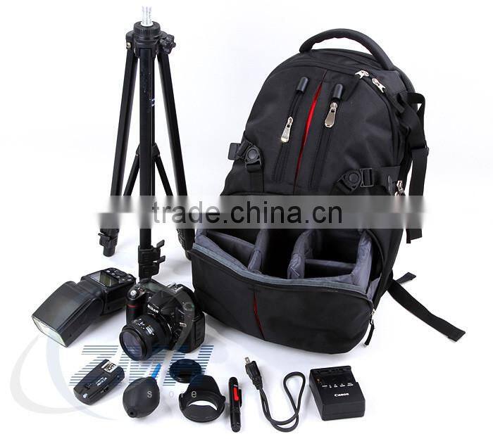 Fashion Digital Backpack Camera Bag for Canon EOS DSLR SLR Camera with Waterproof Cover